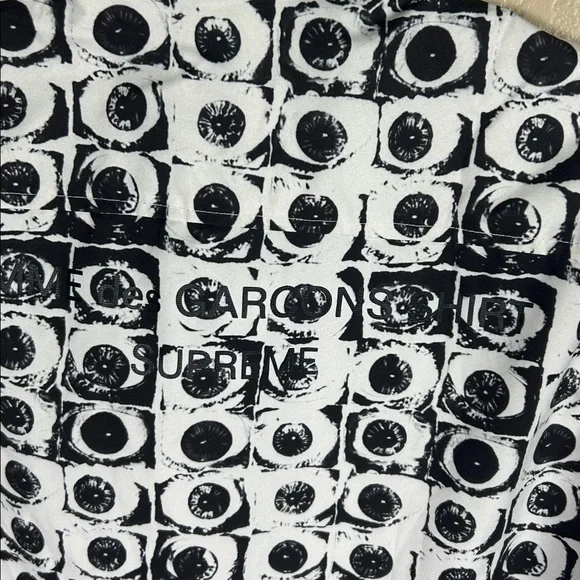 Black and White Patterned Men's Shirt - Picture 3 of 5